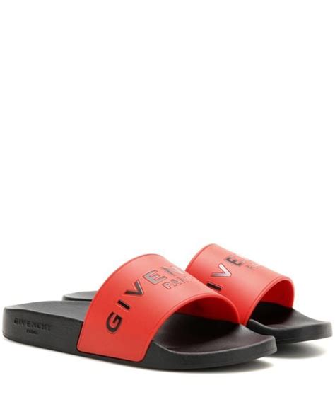 givenchy slides red|givenchy slides sale women.